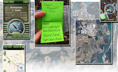 With just a GPS device and a Geocaching application a trove of treasure and fun can be found on the Tweed. With just a GPS device and a Geocaching application a trove of treasure and fun can be found on the Tweed.